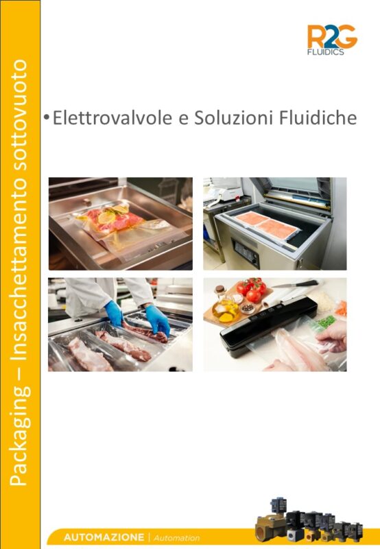 Packaging Elettrovalvole per confezionamento sottovuoto